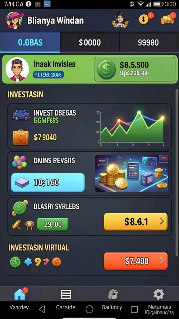 Tampilan utama aplikasi Review Aplikasi rich7 yang intuitif dan efisien.