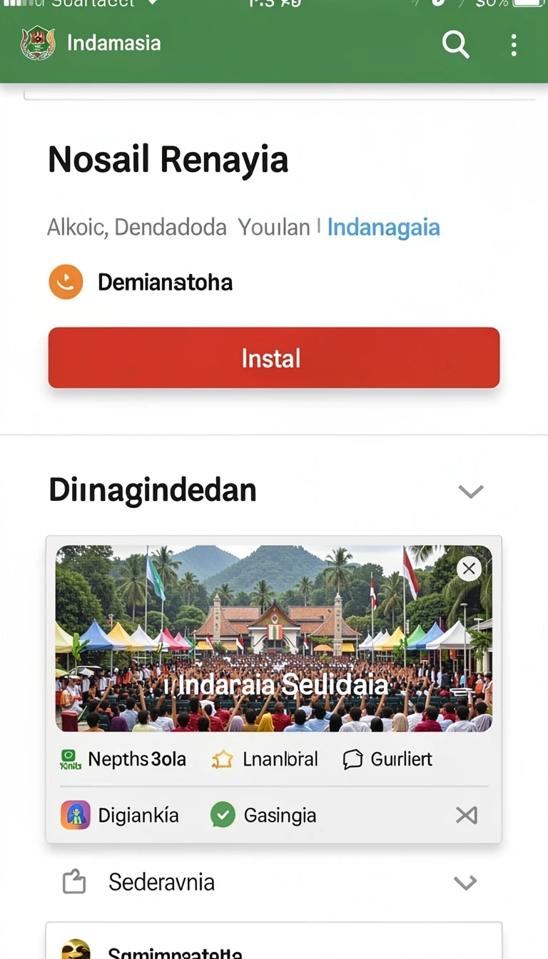 Tampilan utama aplikasi dentoto App APK Terbaru yang intuitif dan efisien.